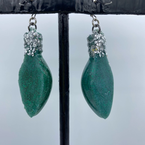 Lightbulb Earrings - Picture 3 of 8